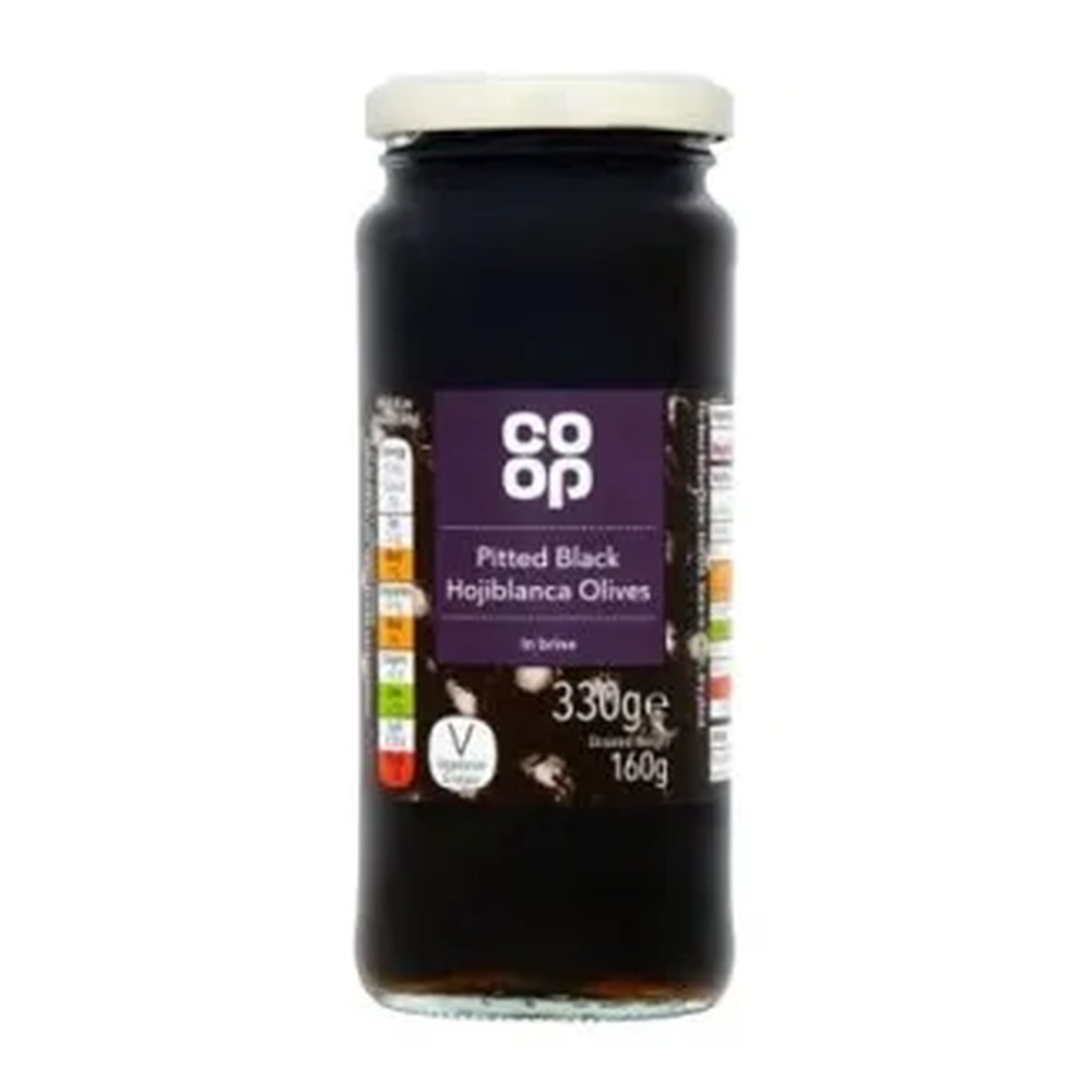 CO OP PITTED BLACK OLIVES