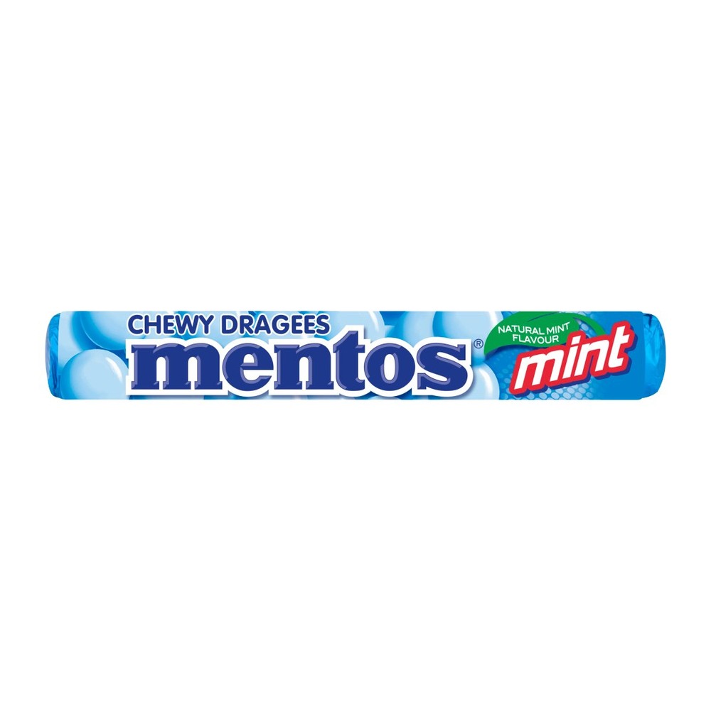 MENTOS MINT CHEWS  *