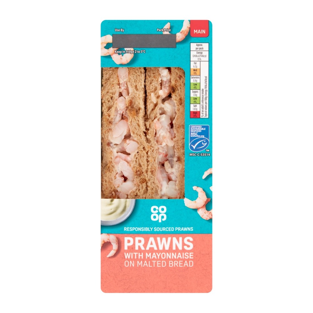CO OP PRAWN MAYO SANWCH
