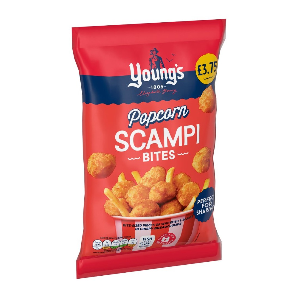 YOUNG'S POPCORN SCAMPI BITES