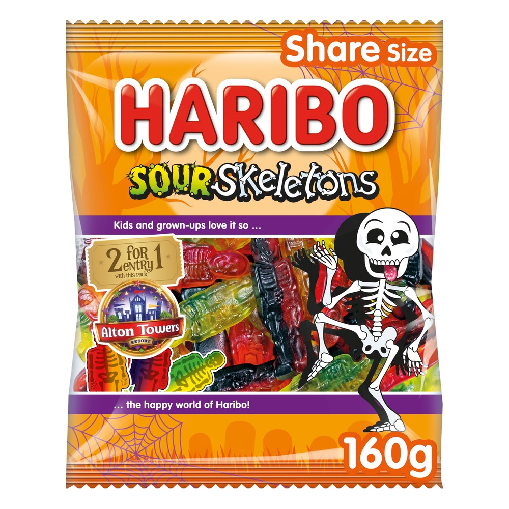HARIBO SOUR SKELETON C/S PS