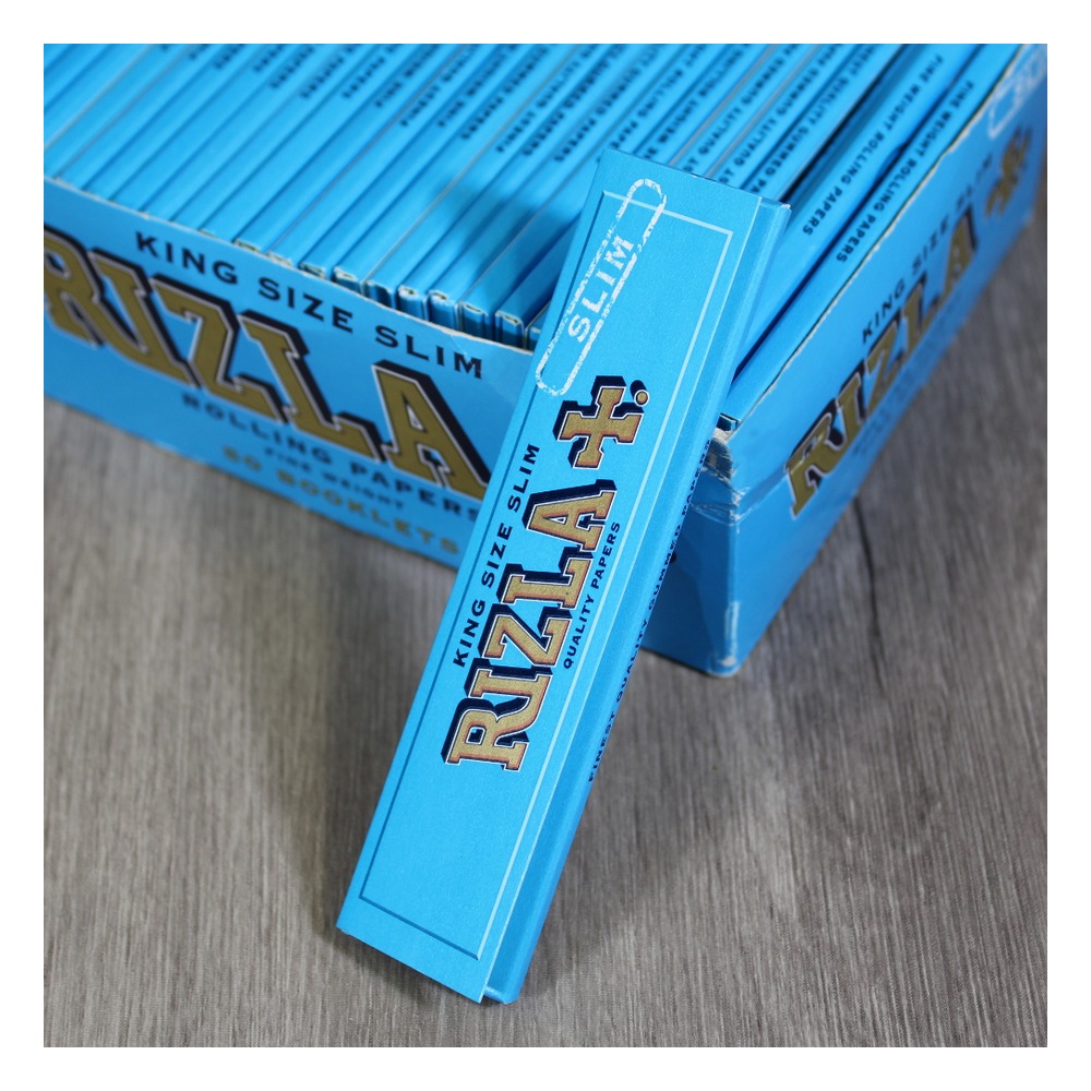 RIZLA KS PAPERS BLUE SLM *