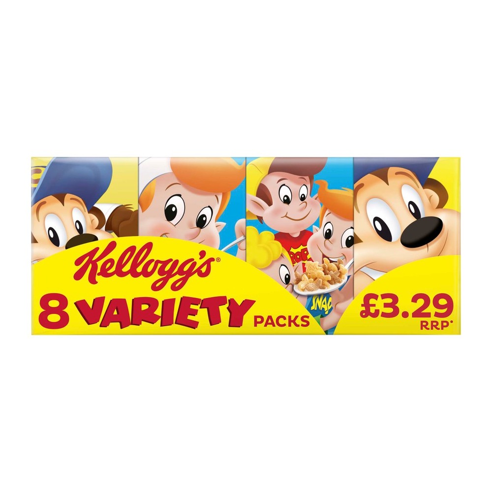 KELLOGGS VARIETY 8PK PM£3.29