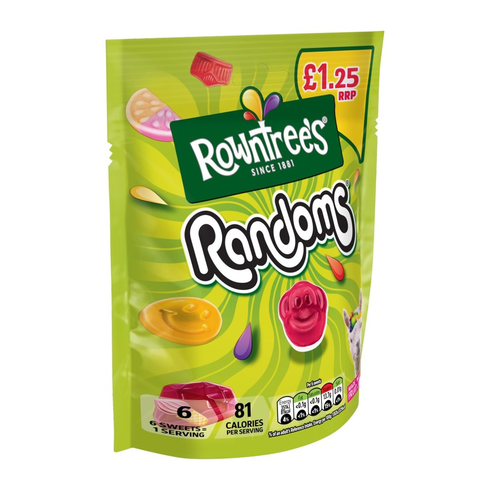ROWNTREE RANDOM POUCH PM£1.25