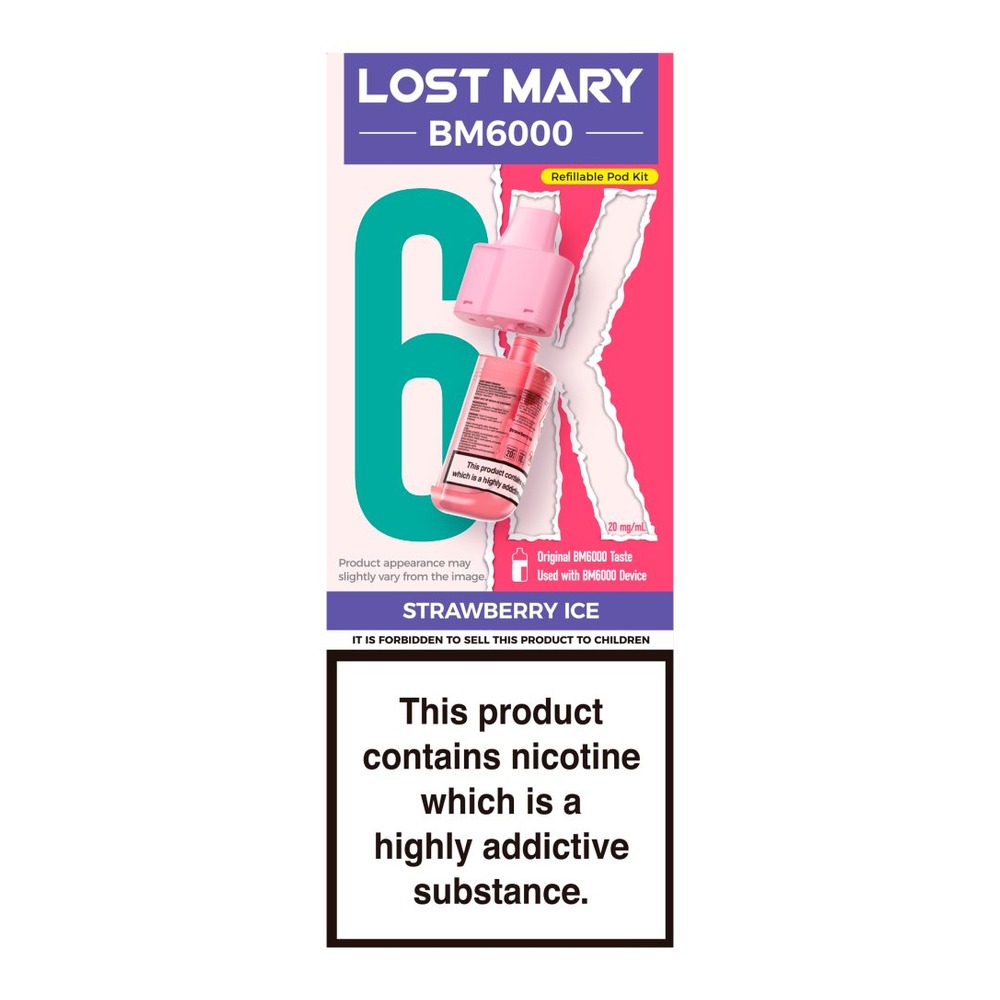 LOSTMARY BM6000 POD S/BERRY*
