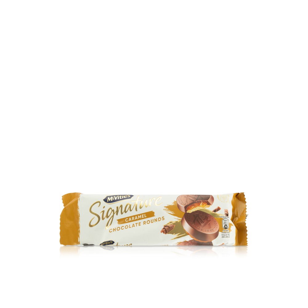 MCVITIES CARAMEL CHOC ROUNDS