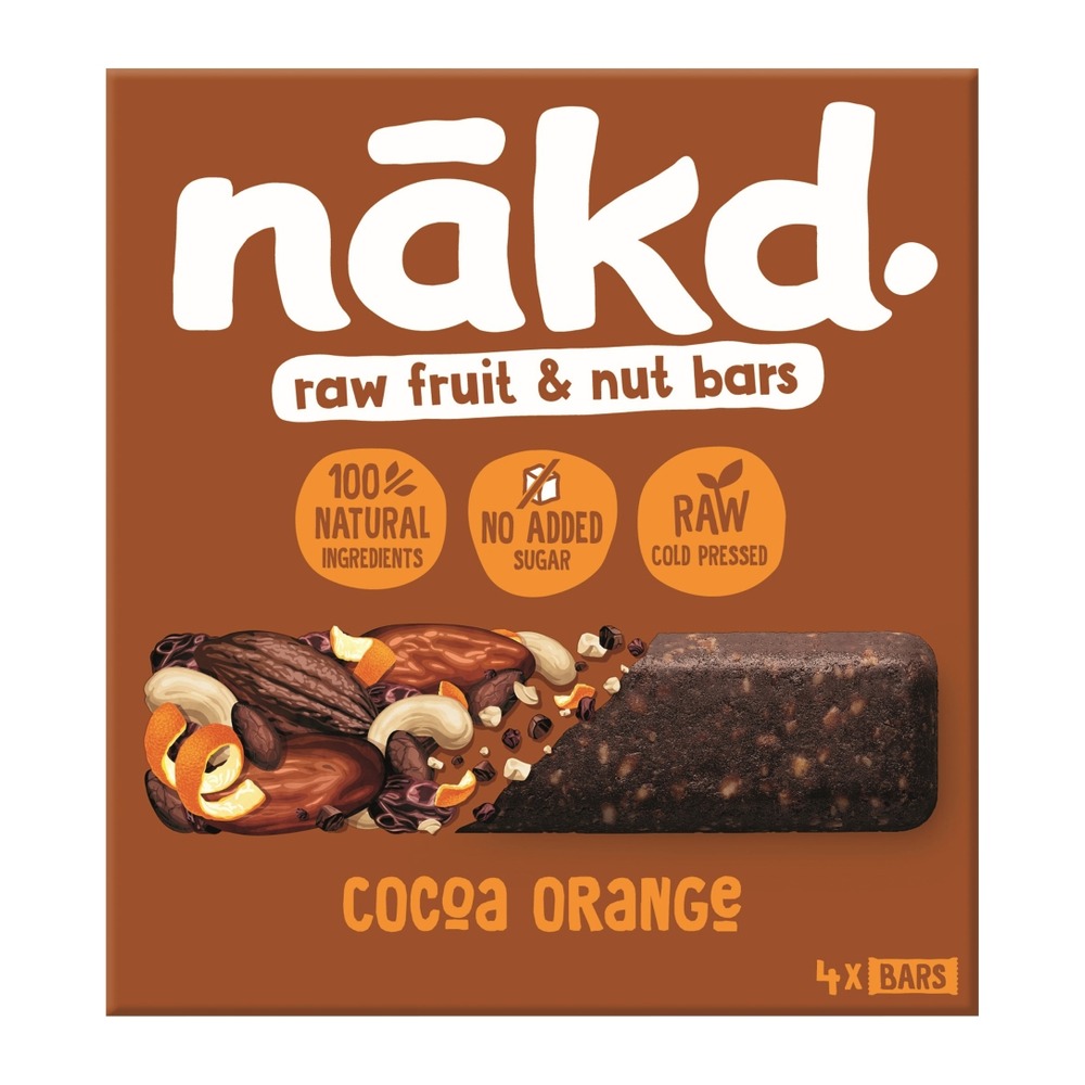 NAKD COCOA ORANGE 4PK