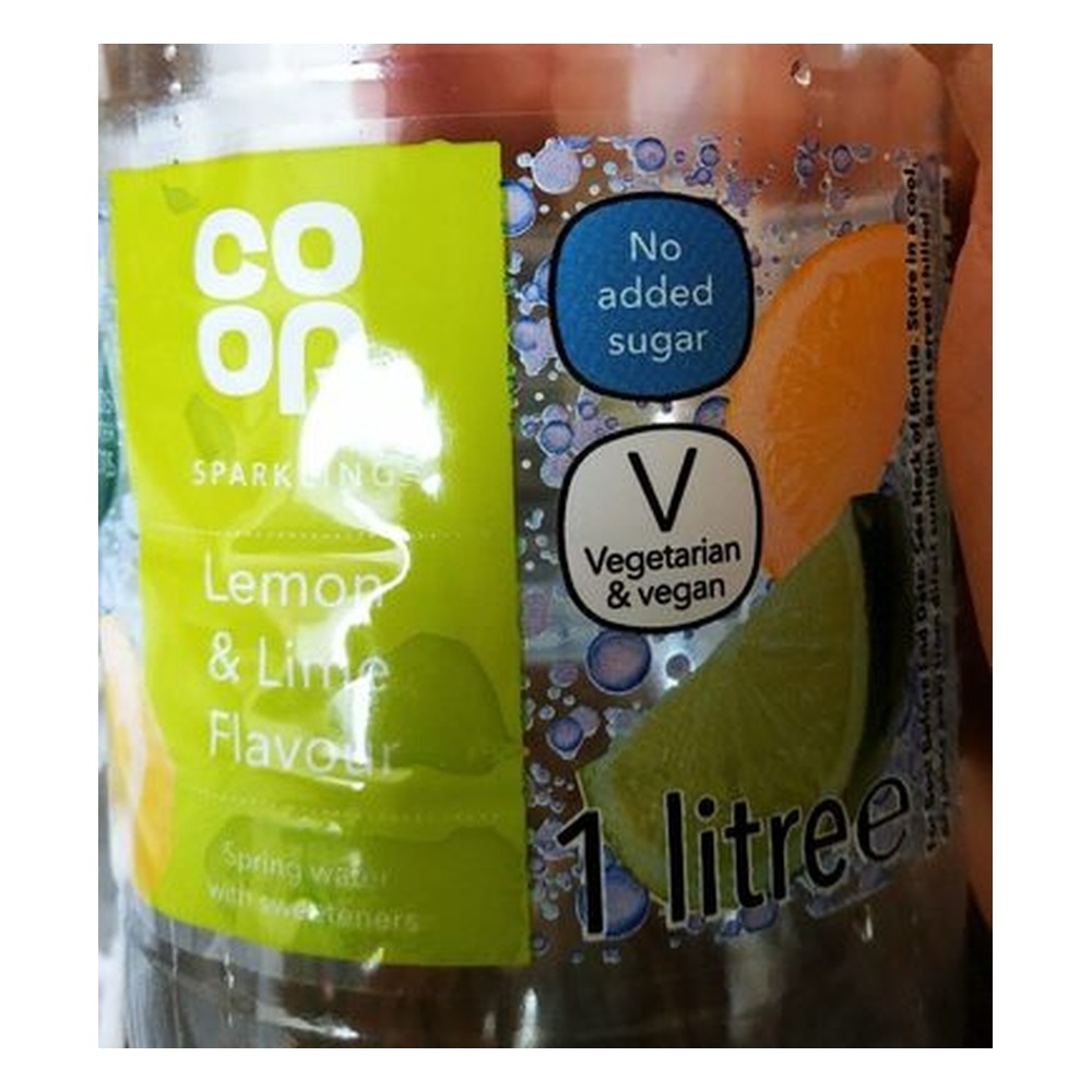 CO OP LEMON/LIME S/WATER