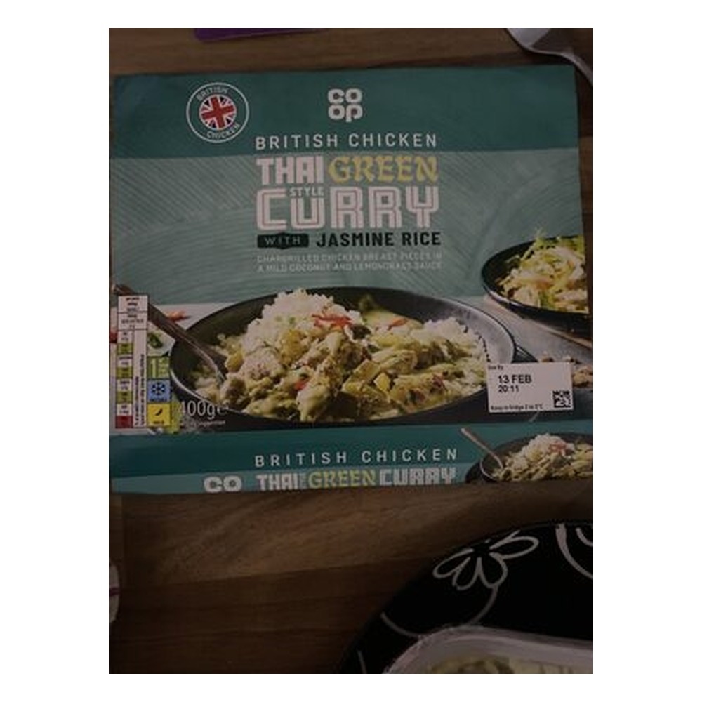 CO OP GRN THAI CURRY & RCE