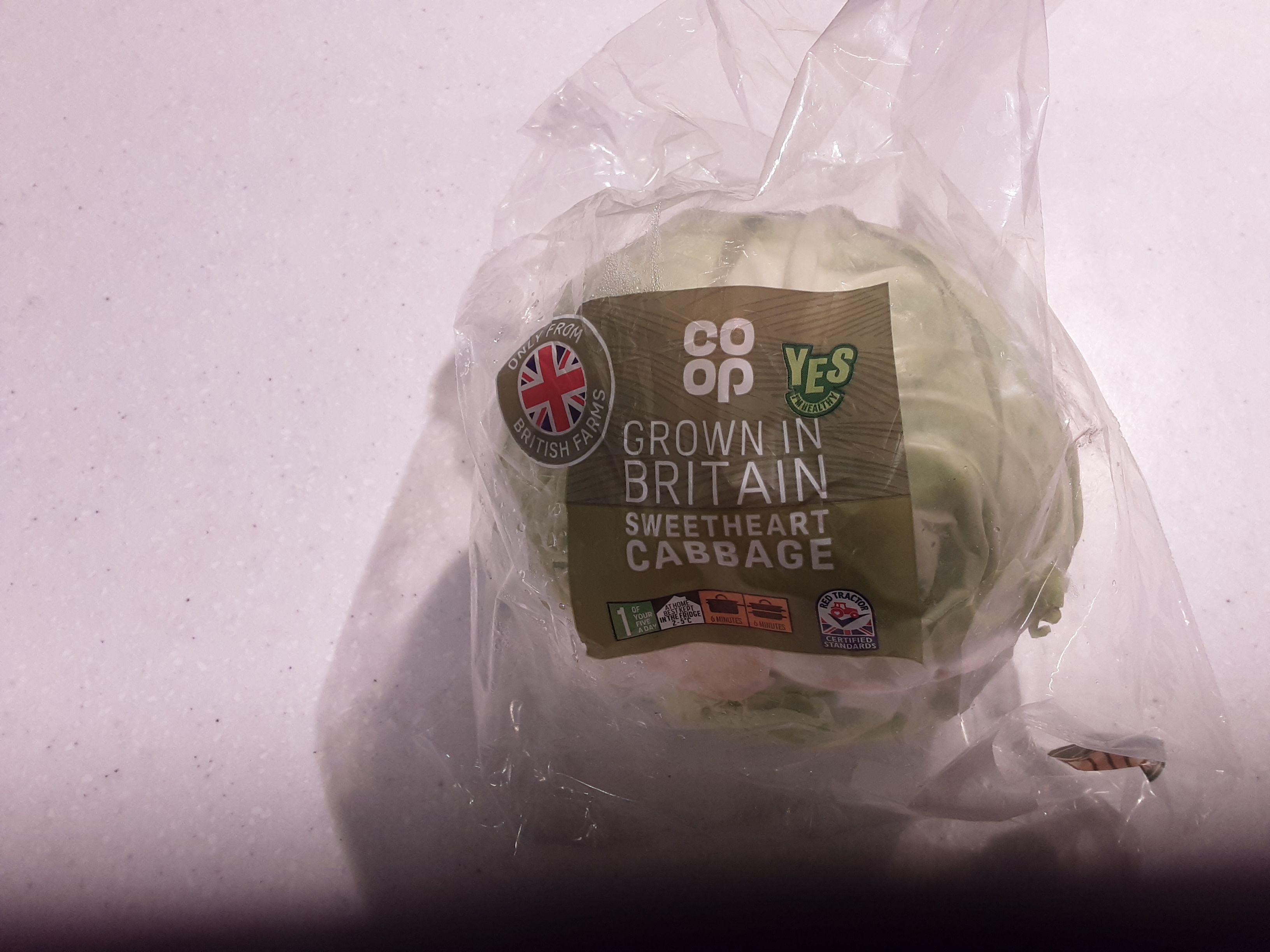 Coop sweetheart cabbage