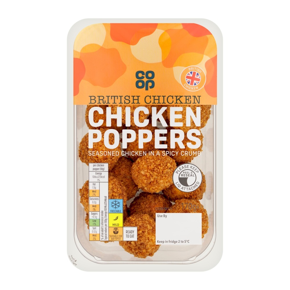 CO OP BRITSH CHCKN POPPERS