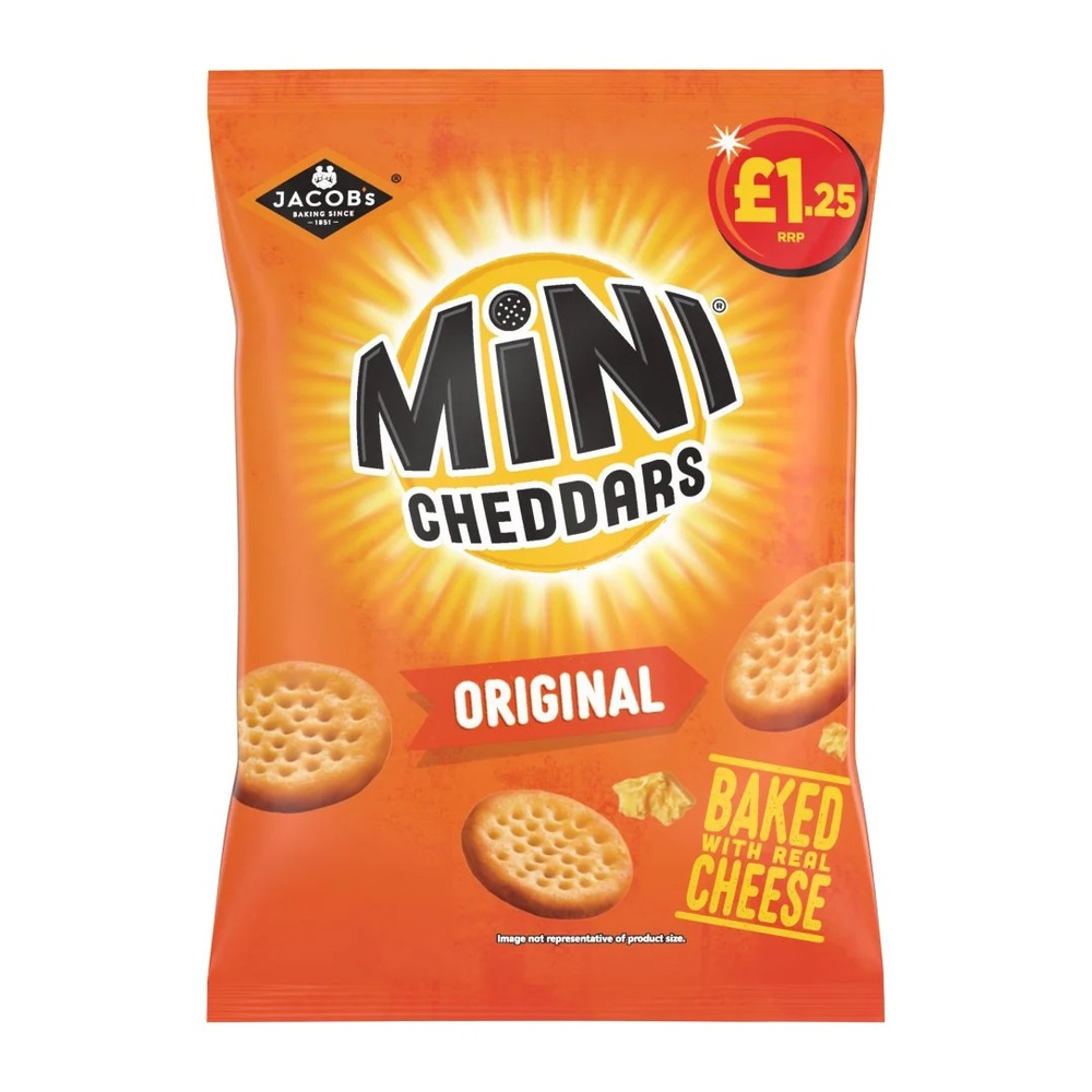 JACOBS MINI CHEDDARS PM£1.2