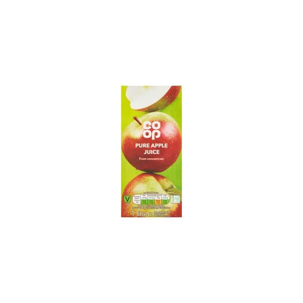 CO OP PURE APPLE JUICE