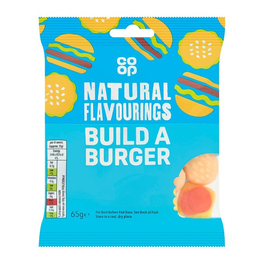 CO OP BUILD A BURGER BAG