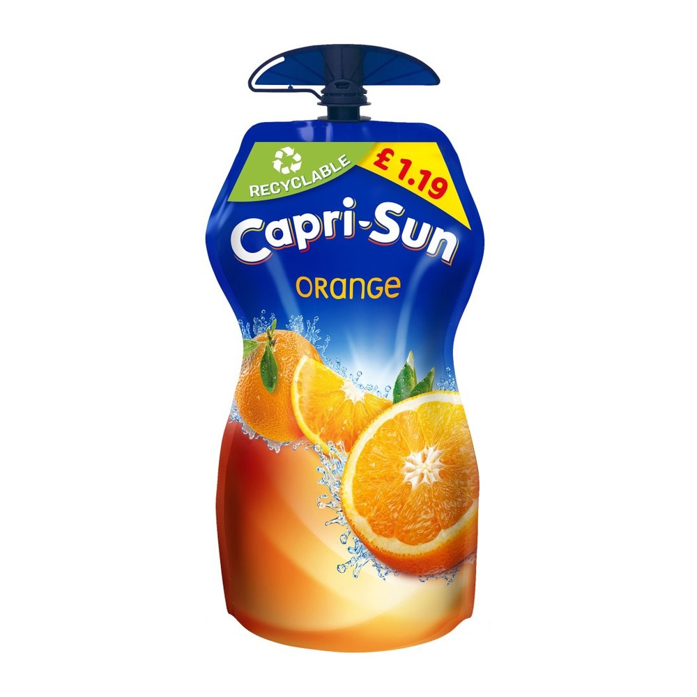 CAPRISUN ORANGE PM£1.19