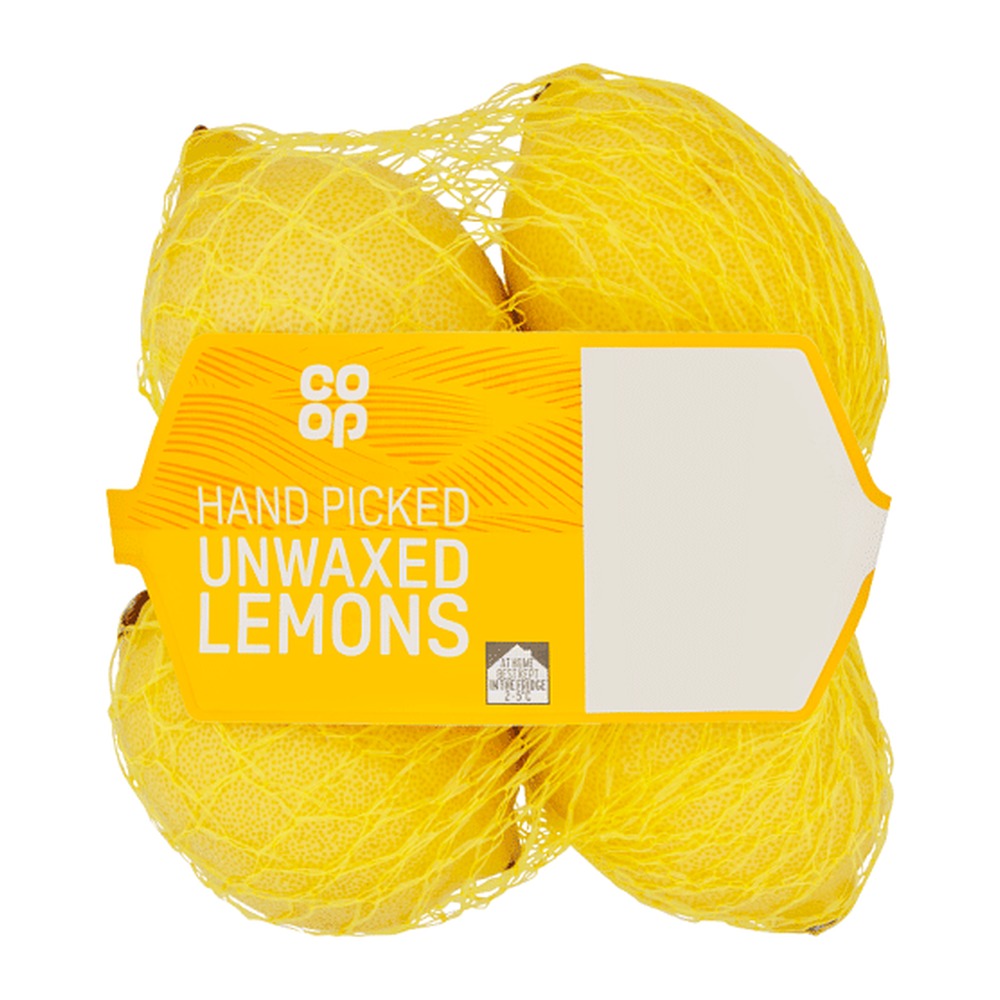 CO OP UNWAXED LEMONS