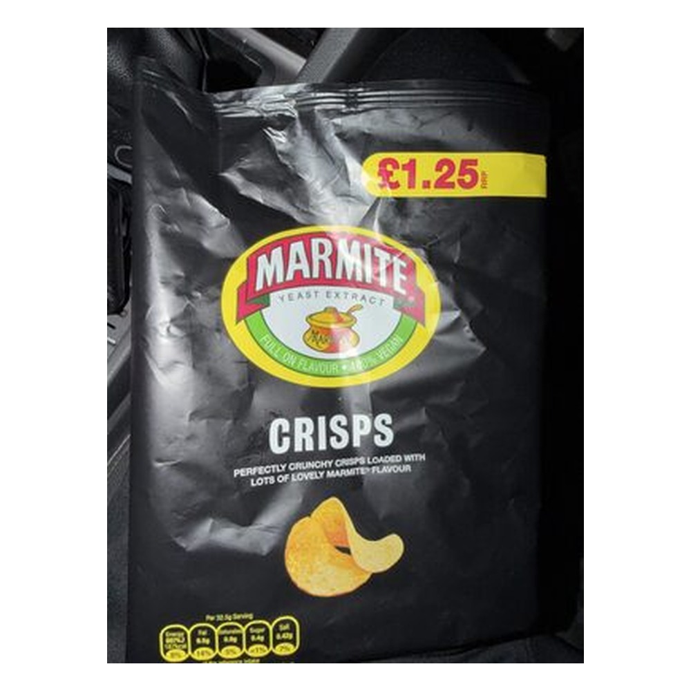 MARMITE CRISPS PM£1.25