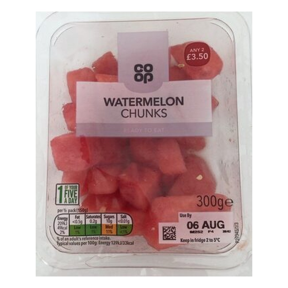 CO OP WATERMELON CHUNKS