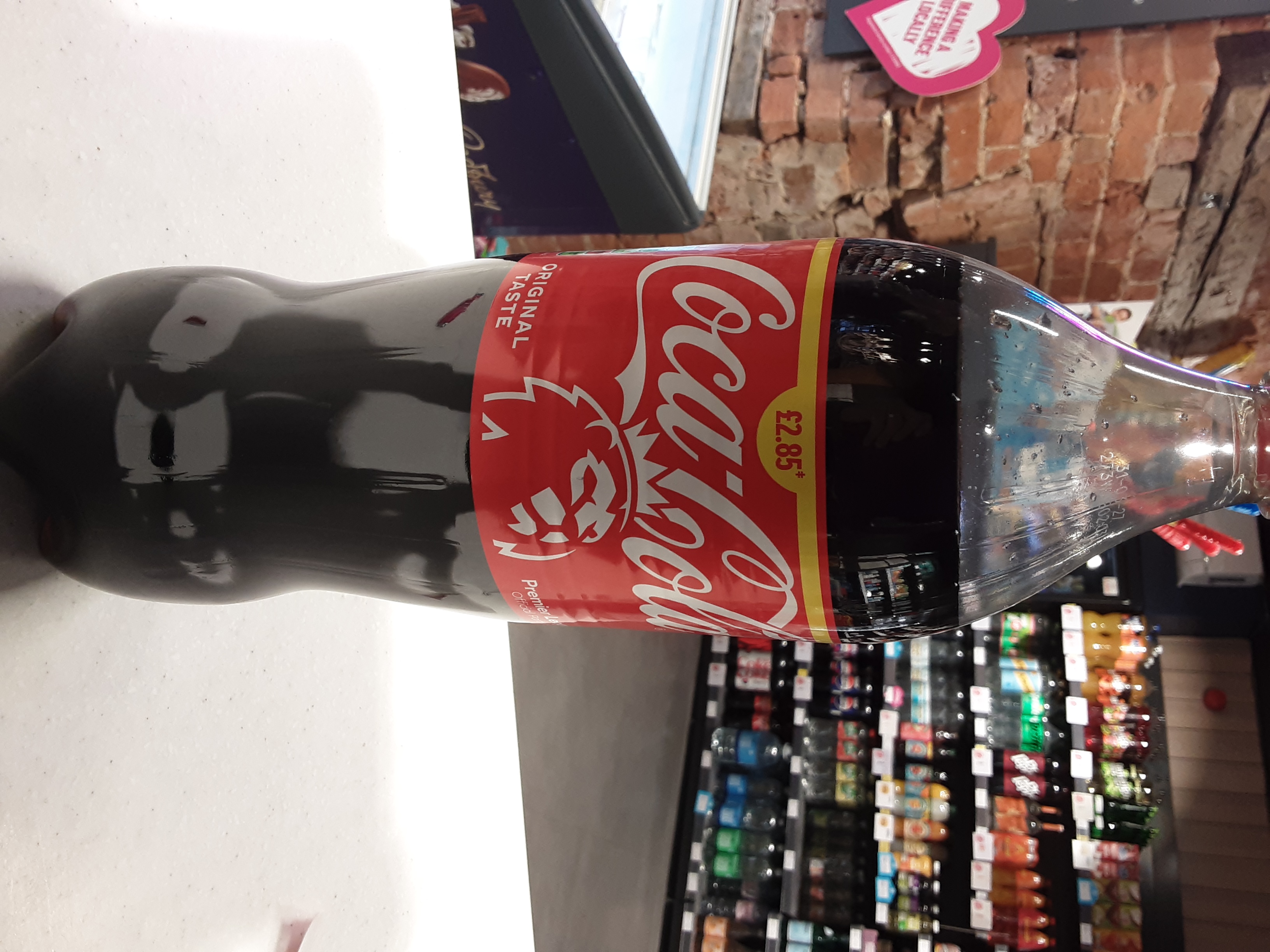 COKE REGULAR PM£2.85