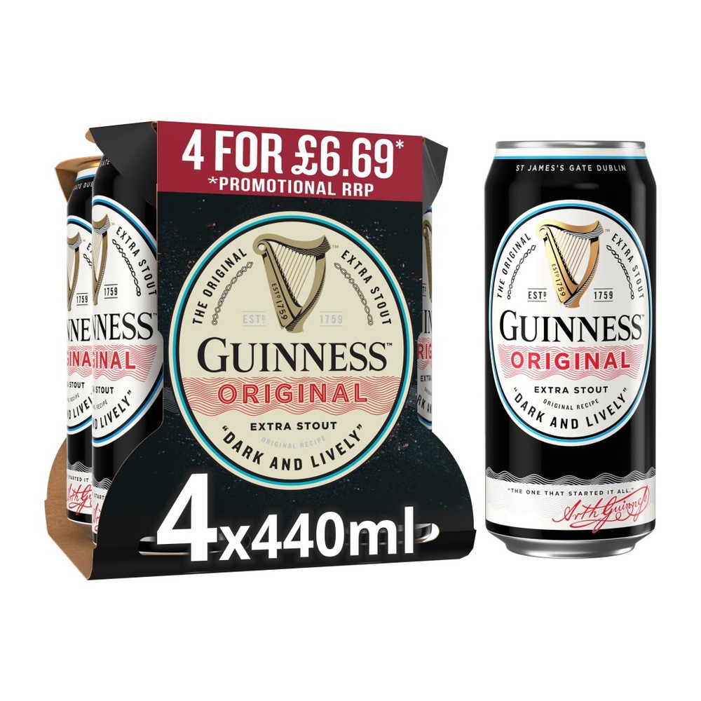 GUINNESS ORIGINAL 4PK £6.69