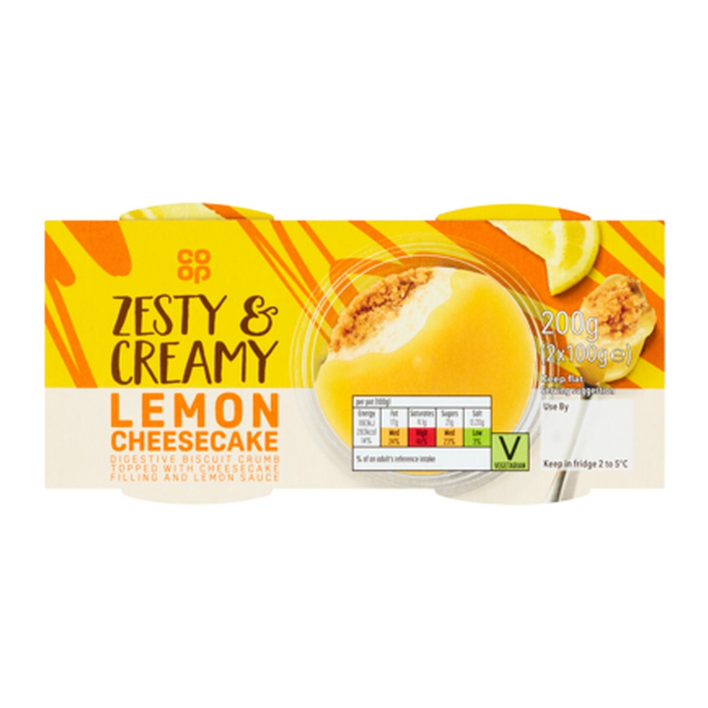 CO OP LEMON CHEESECAKE