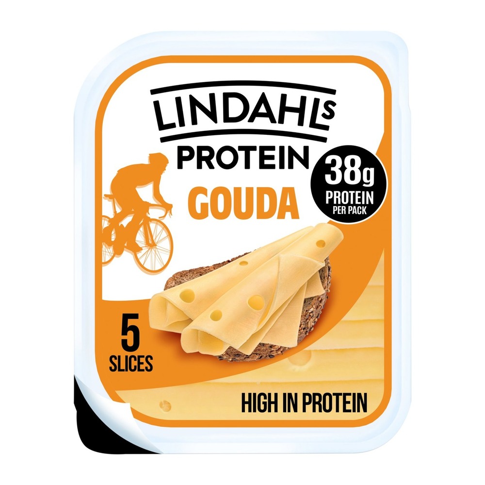 LINDAHLS PROTEIN GOUDA SLICES