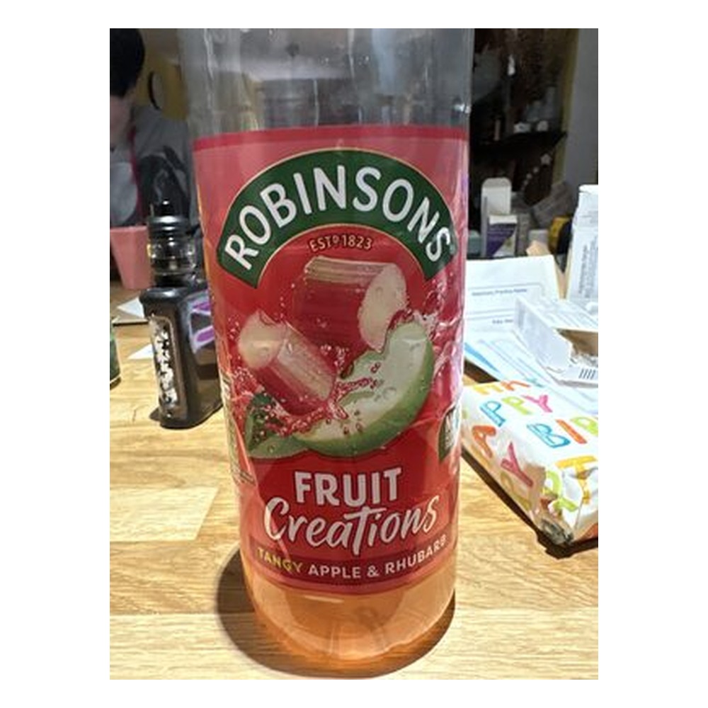 ROBS CREAT APPLE/RHUBARB