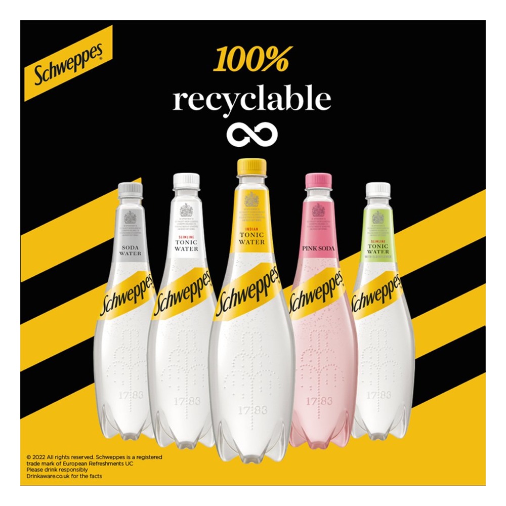 SCHWPPES SLIMLINE TONIC