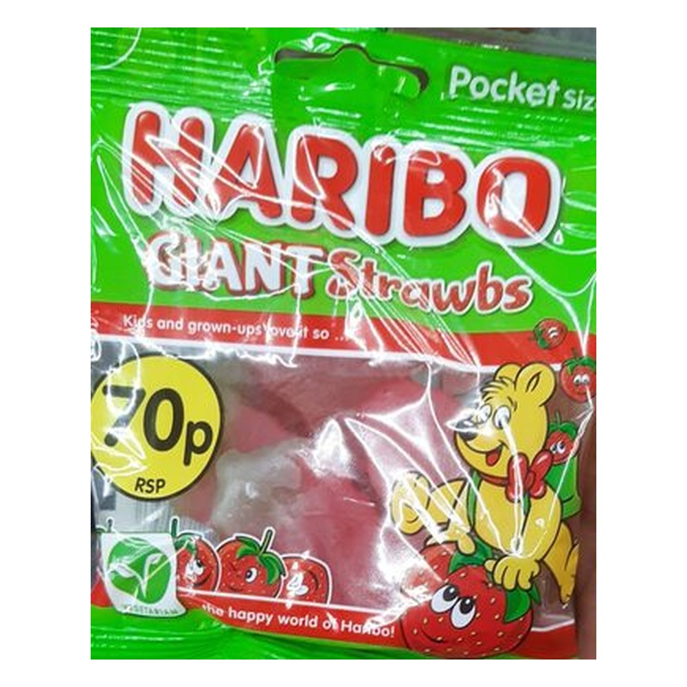 HARIBO GIANT STRAWBS PM70P