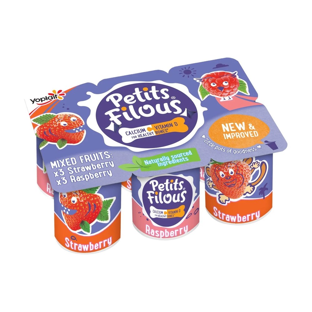 P/FILOUS 6 STRAWBRY & RASPBRY
