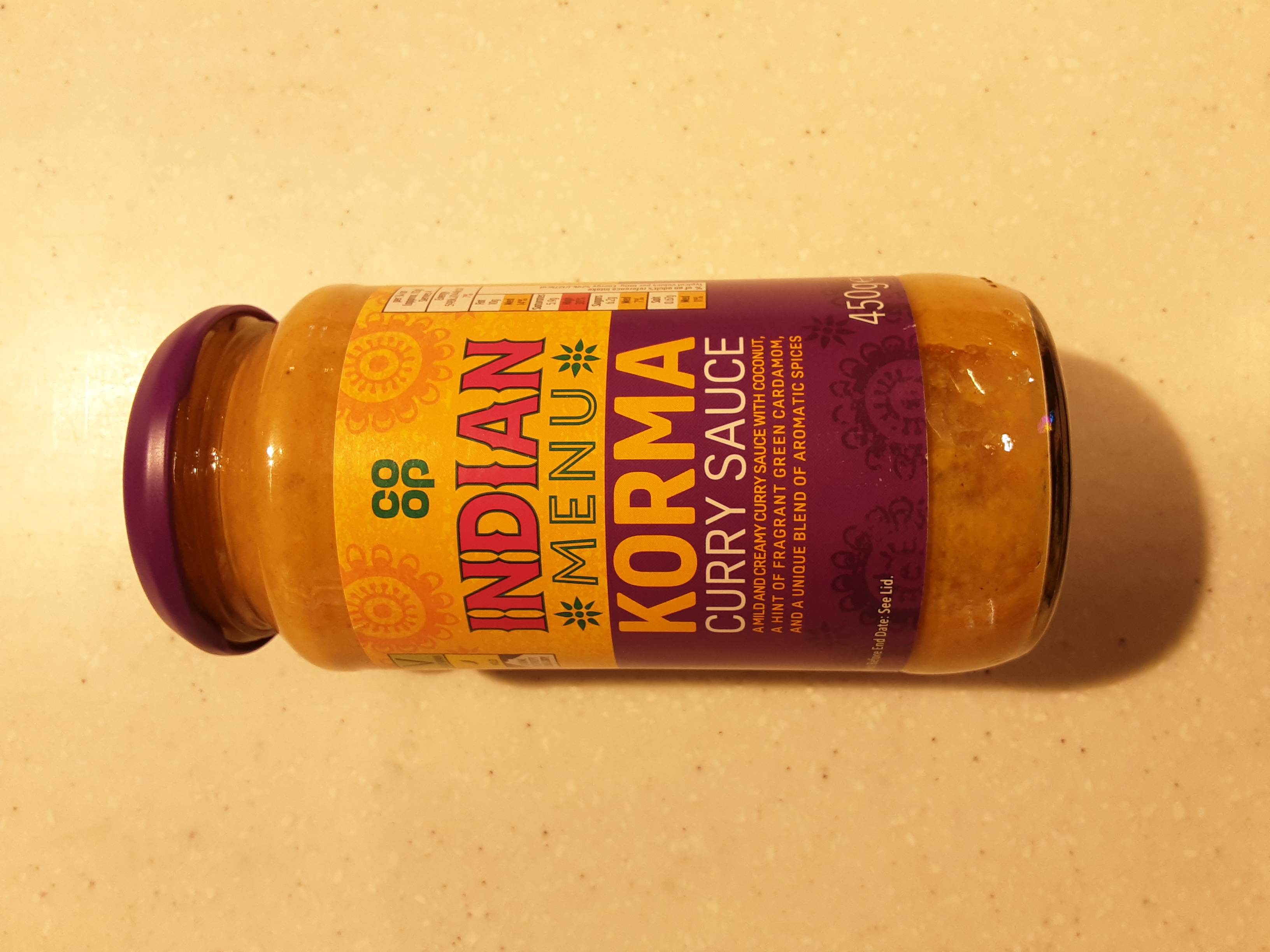 CO OP KORMA SAUCE