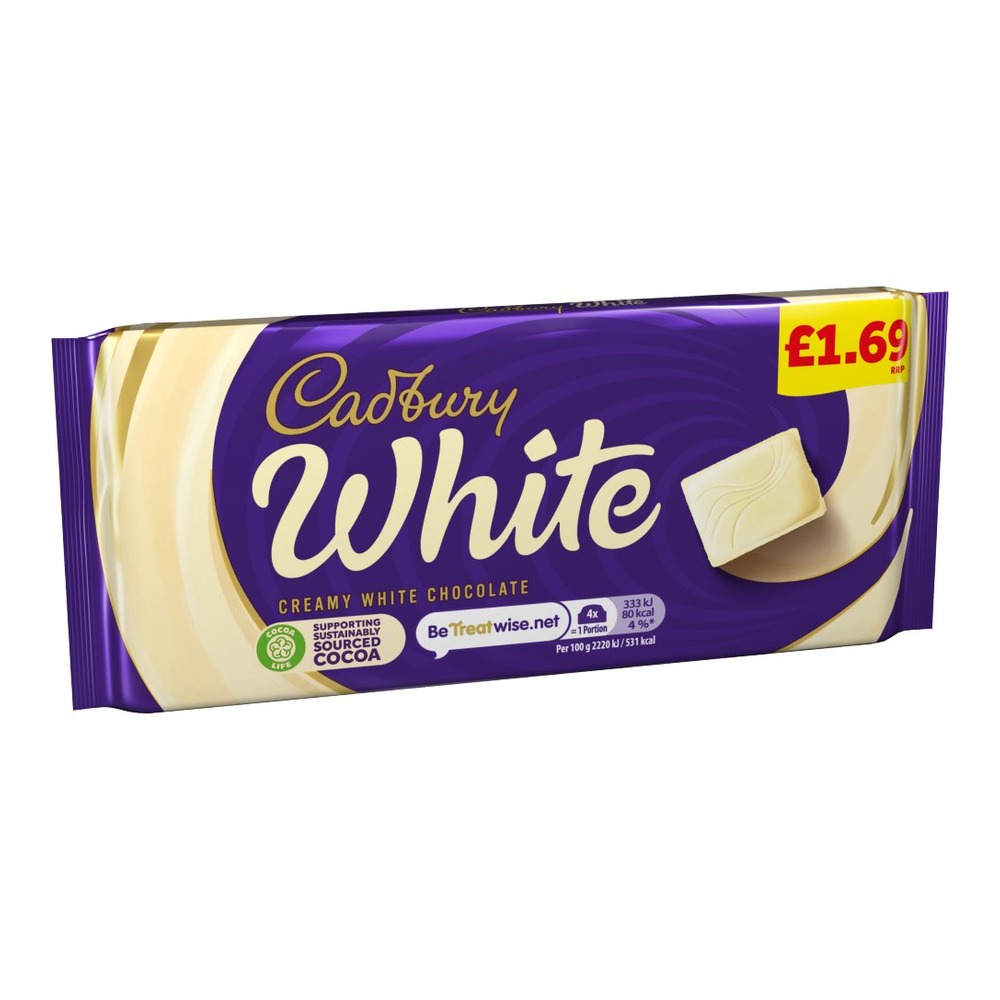 CADBURY WHITE BLOCK PM