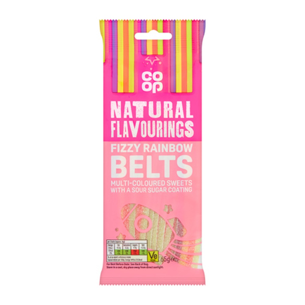 CO OP RAINBOW BELTS