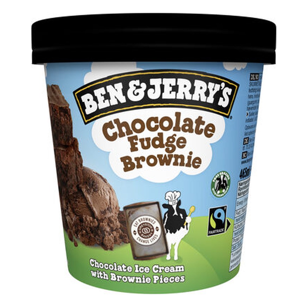 B/JERRYS CHOCO FUDGE BROWNIE