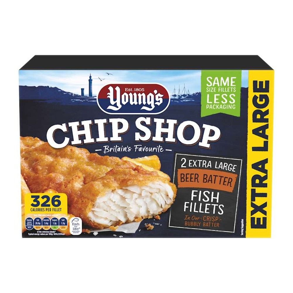 YOUNGS 2 FISH FILLETS PM