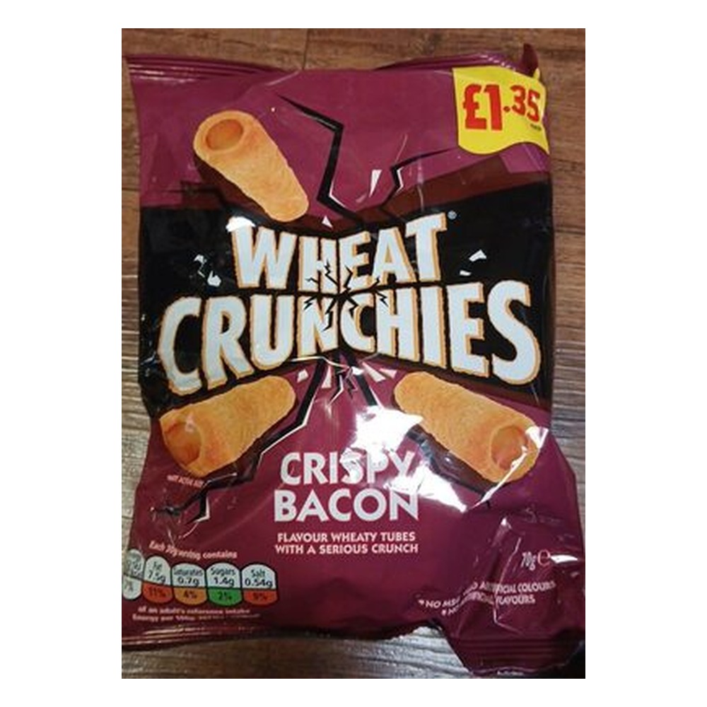 W/CRUNCH BACON PM£1.35