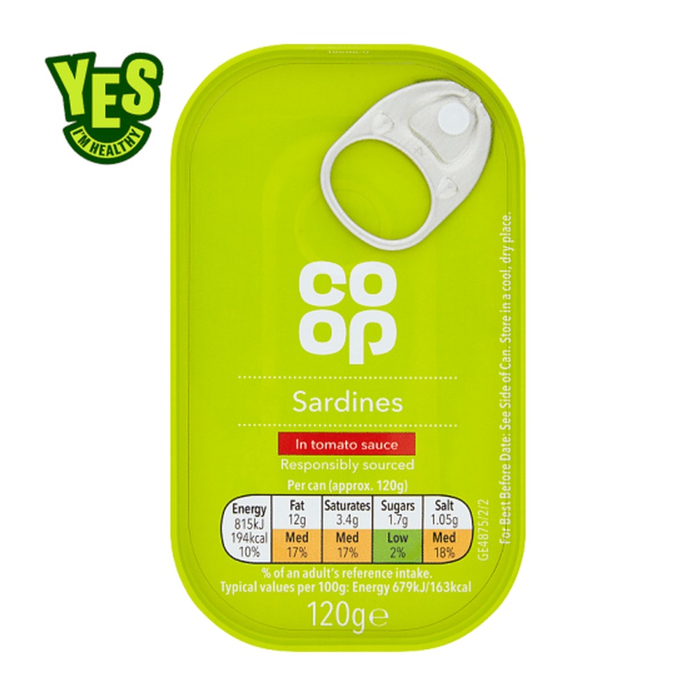CO OP SARDINES IN TOM SAUC