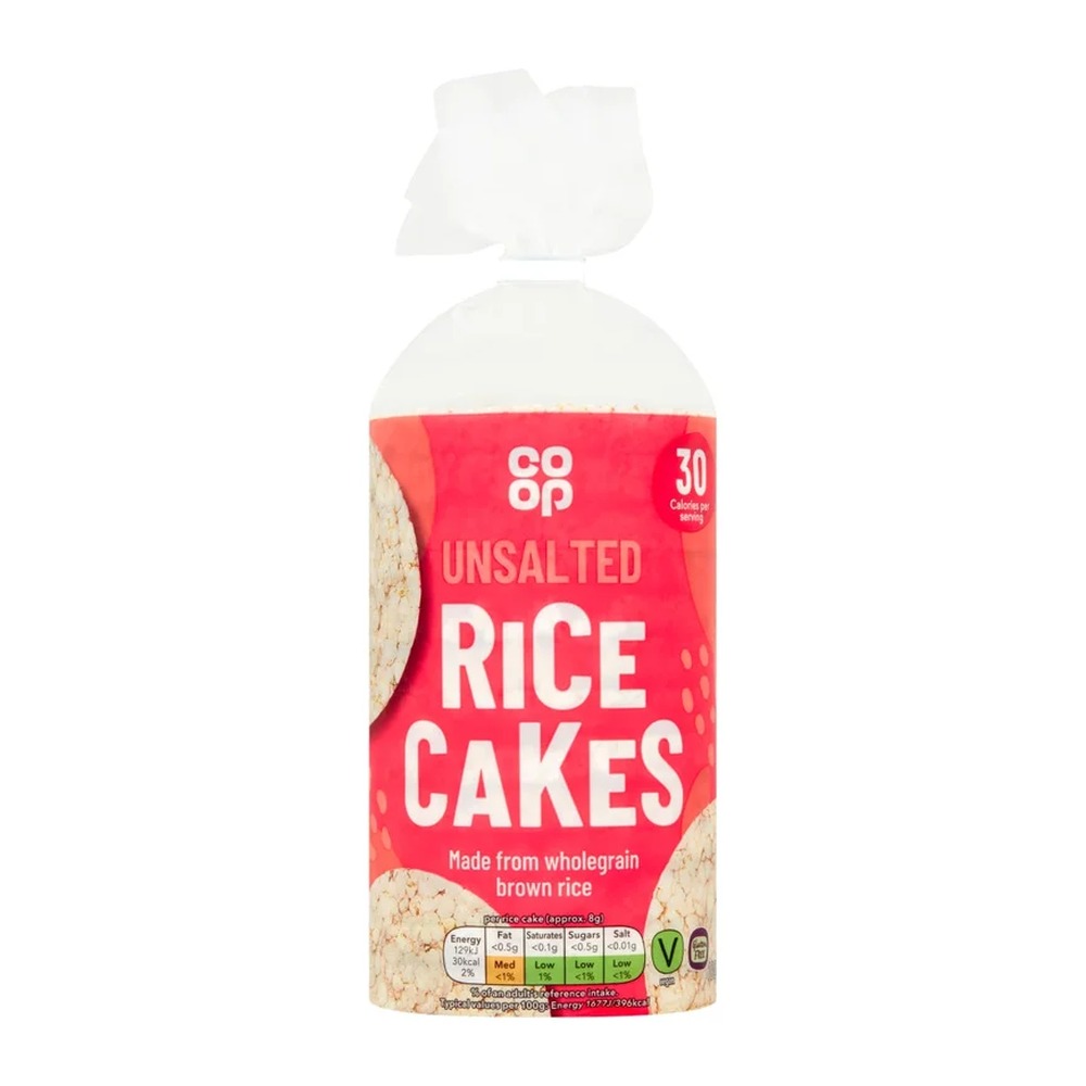 CO OP UNSALTED RICECAKES