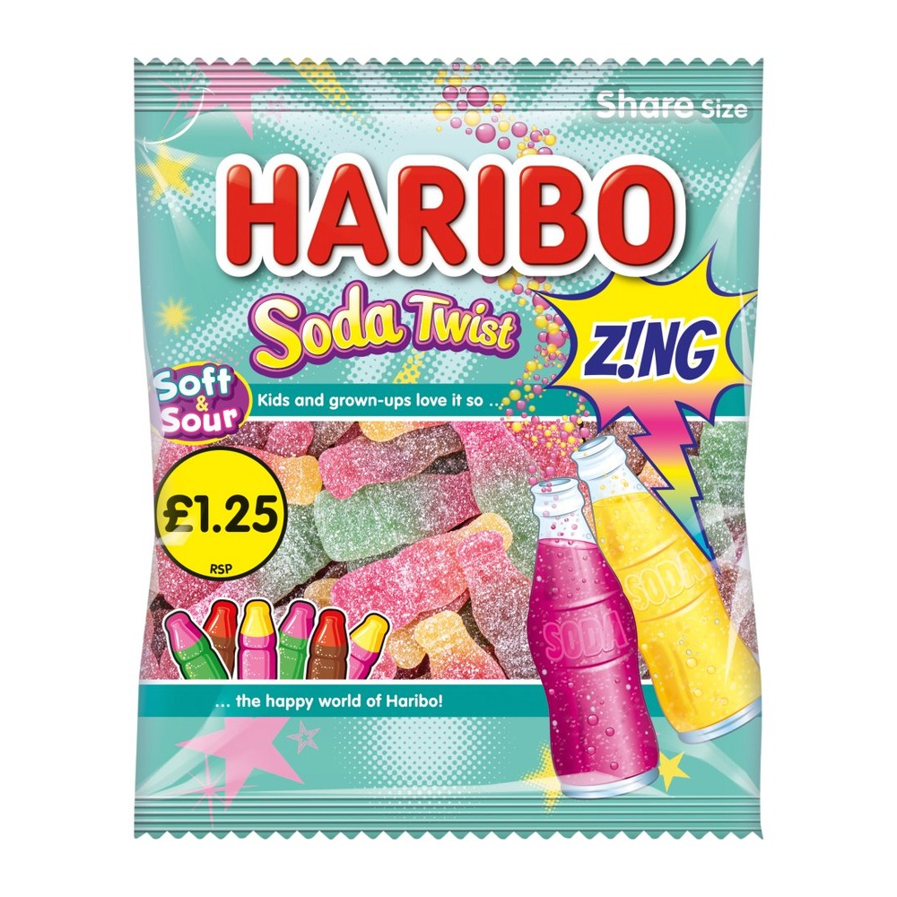 HARIBO SODA TWIST ZING PM