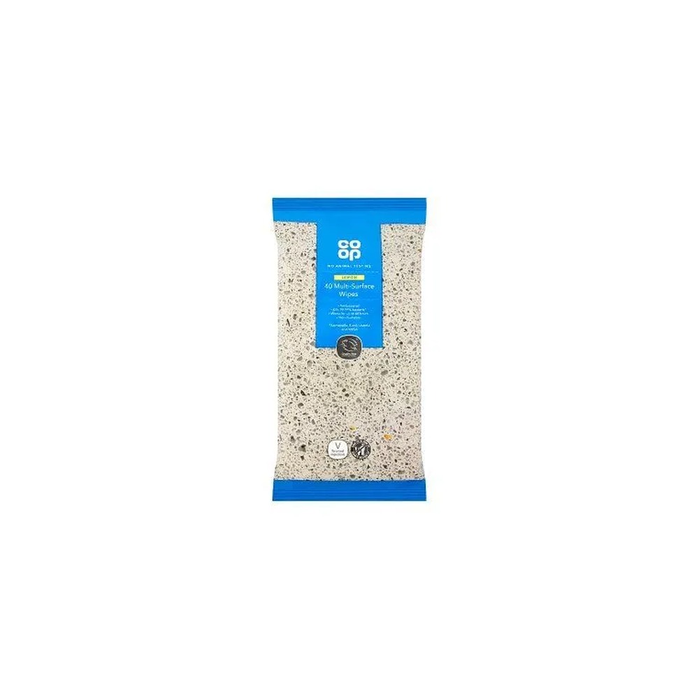CO OP ANTIBAC WIPES LEMON