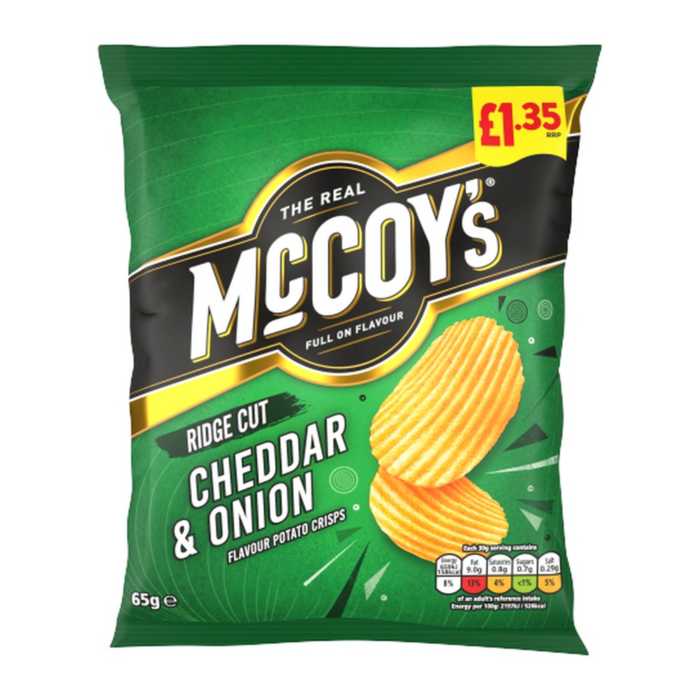 MCCOYS CH & ONION PM£1.35