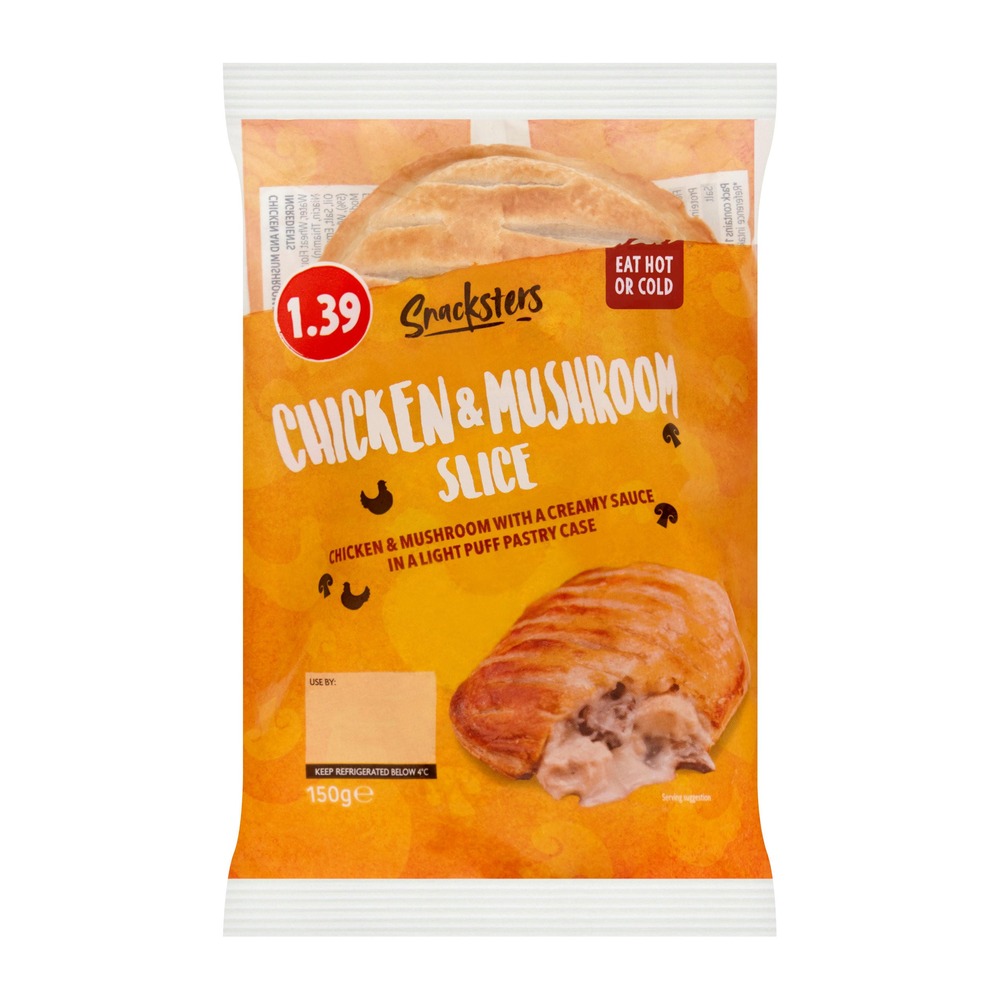 CHICKEN & MUSHROOM SLICE