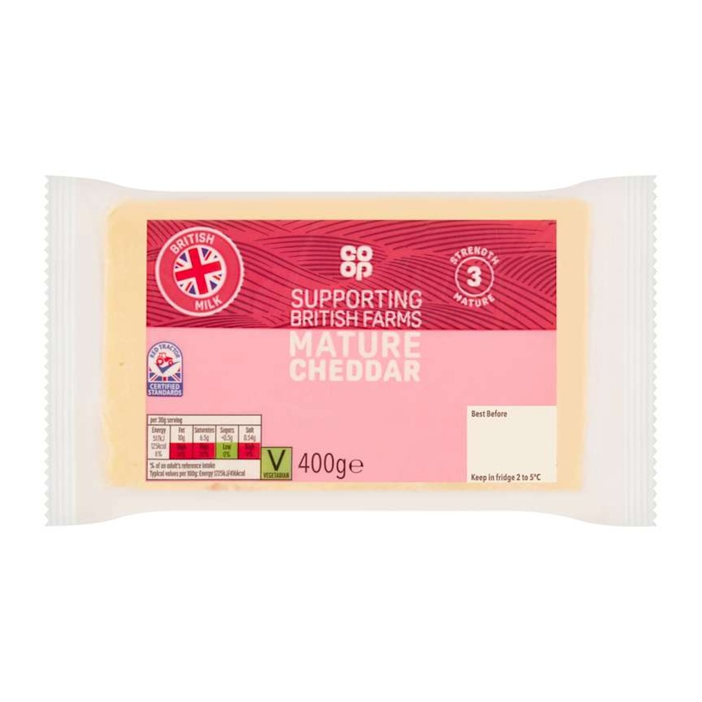 CO OP BRIT MAT WHT CHEDDAR