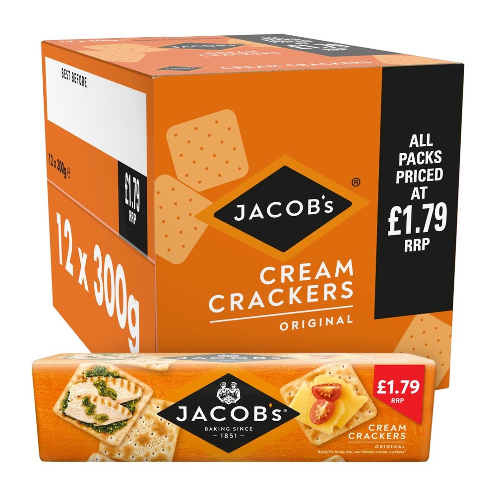 JACOBS CRM CRACKERS PM£1.79