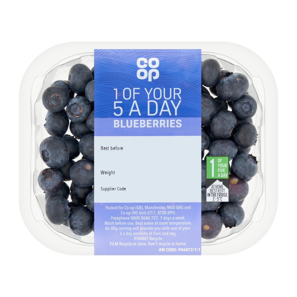CO OP BLUEBERRY PUNNET